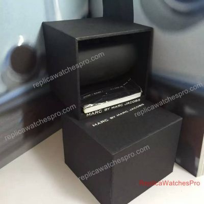 Replica Marc Jacobs Black Watch Box Set W/ Papers